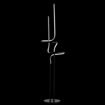 Sketch 64" Minimalist Dimmable Metal Integrated LED Floor Lamp - JONATHAN Y